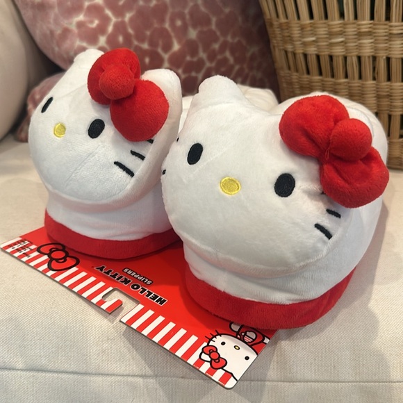 Hello Kitty house slippers adult size 9 10 XL shoes - Picture 2 of 9